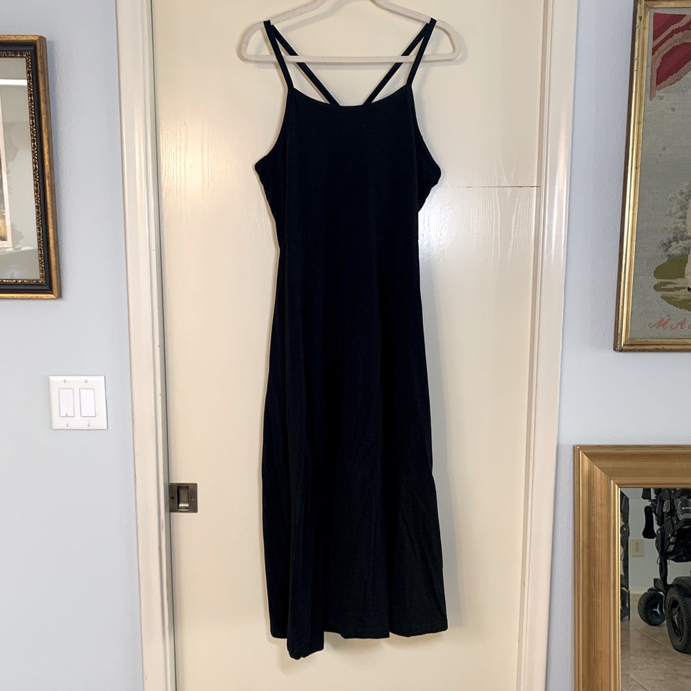 Pact fit and flare midi, NWOT